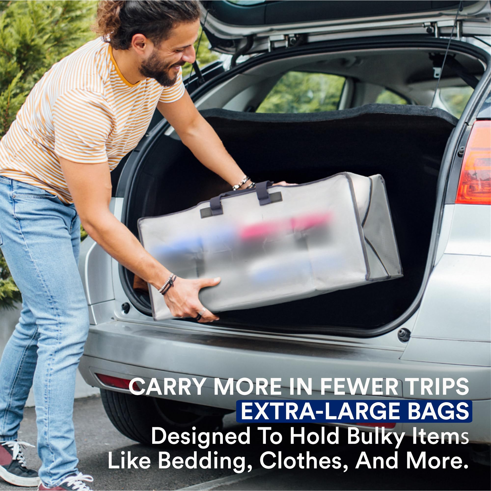 BOX USA tear-resistant polypropylene material highlighting durability against moisture and wear.
