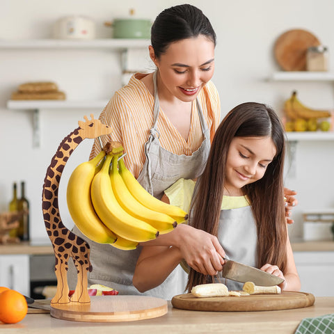 Boxchess giraffe design adds playful decor to the kitchen.
