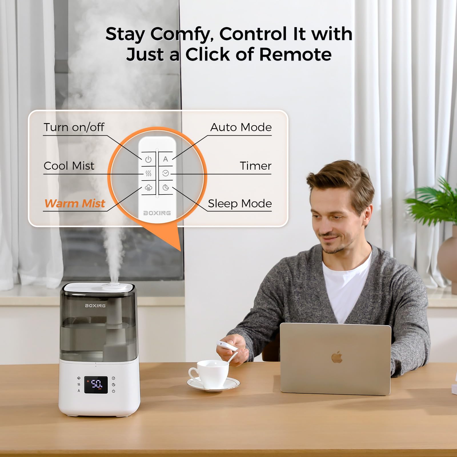 Boxing BPA-free design with auto shut-off for safe operation.