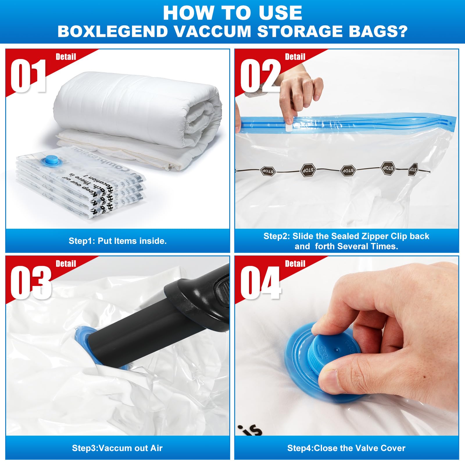 BoxLegend home storage system keeping bedding clean and dry.