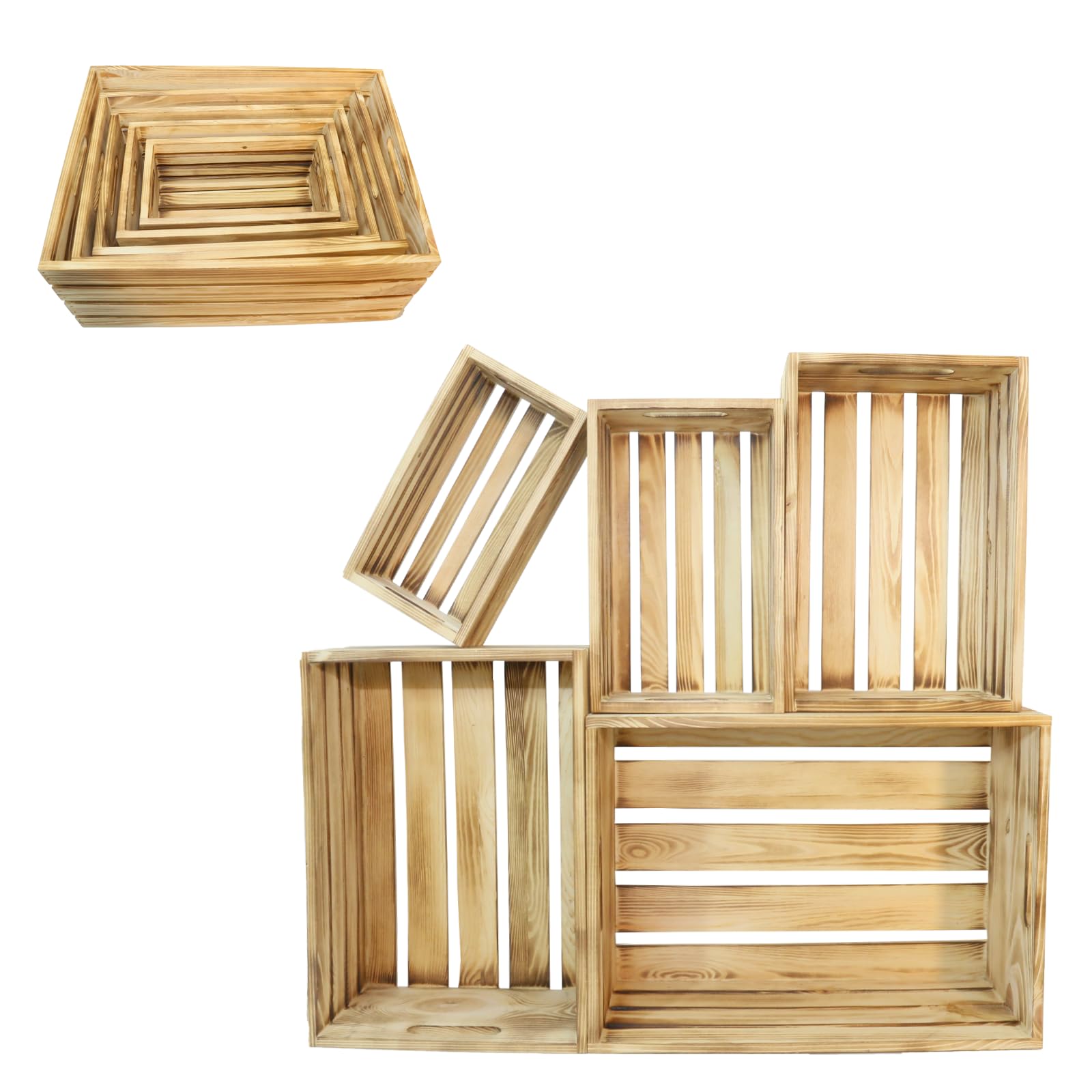 BOY MCOWBOY crates with handles provide portable storage options