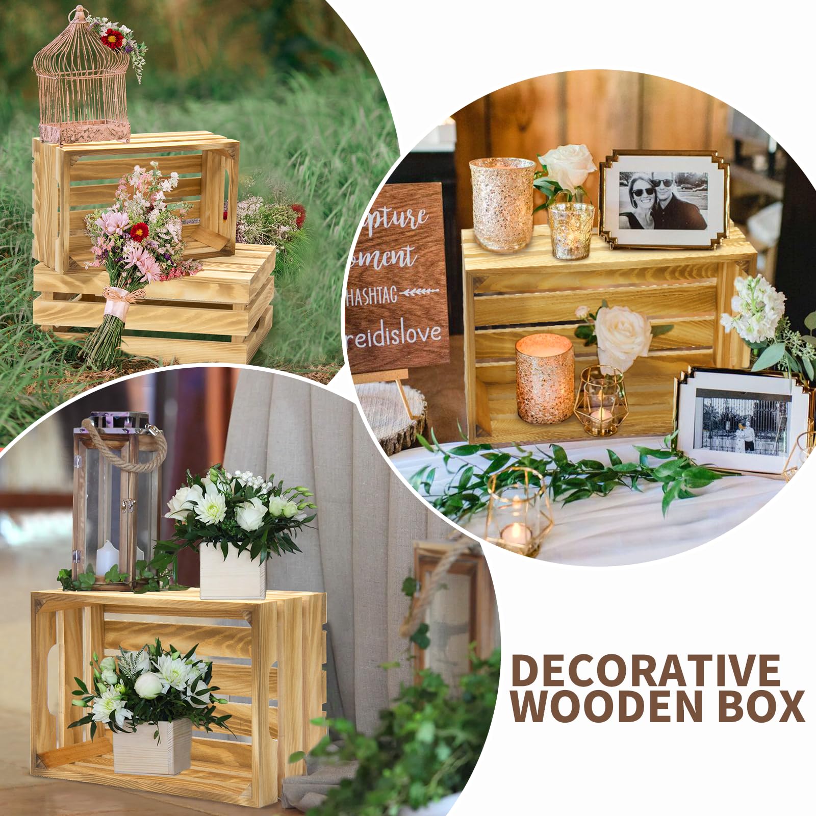 BOY MCOWBOY wine bottle crate concept used as rustic display at events