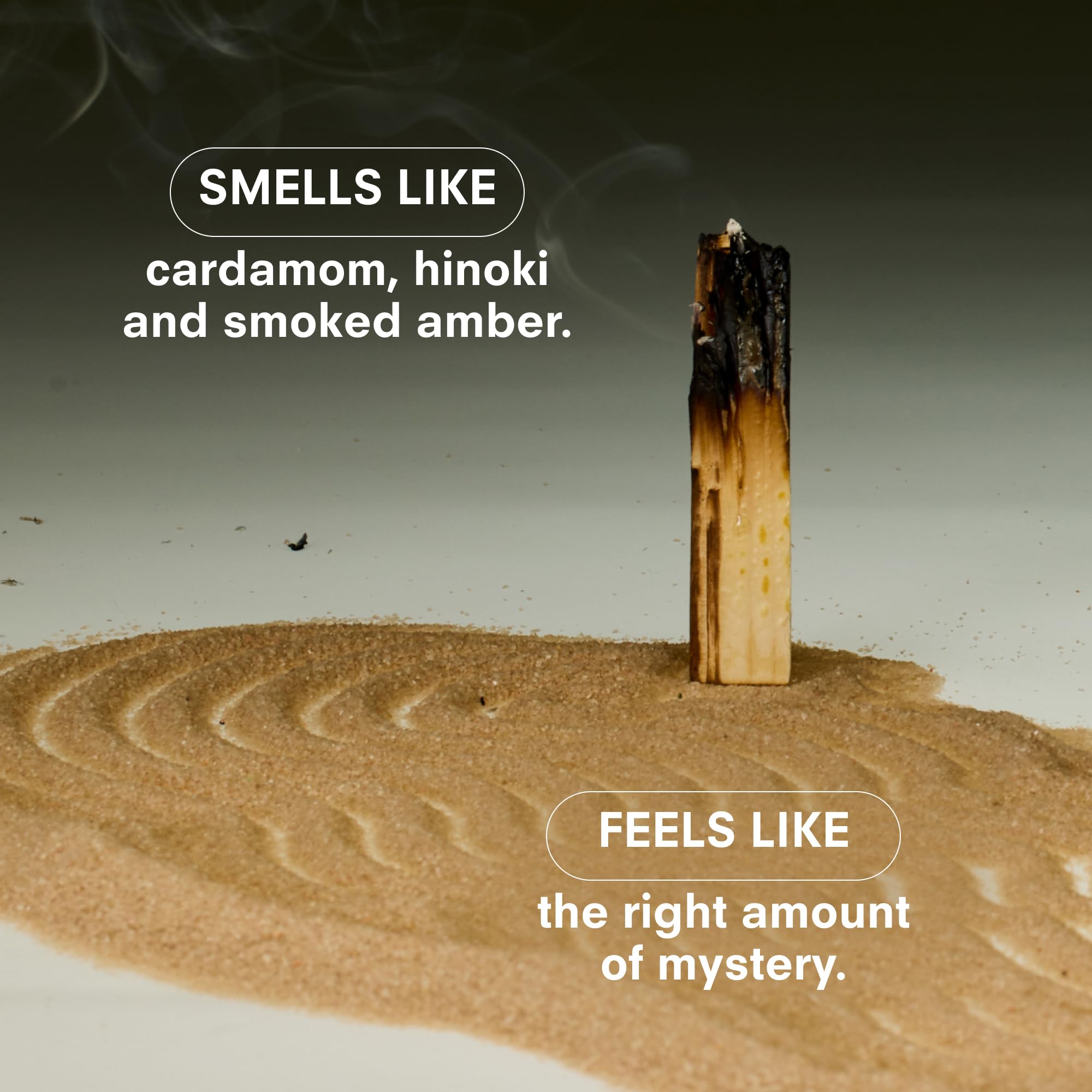 Boy Smells Hinoki Fantôme candle braided wick for a clean burn.