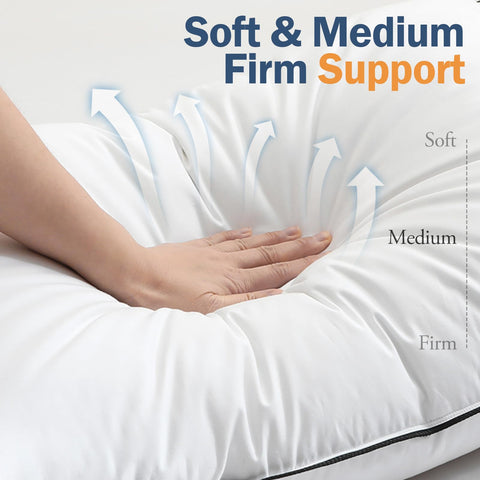 BPC pillow outer shell with reinforced stitching for durability