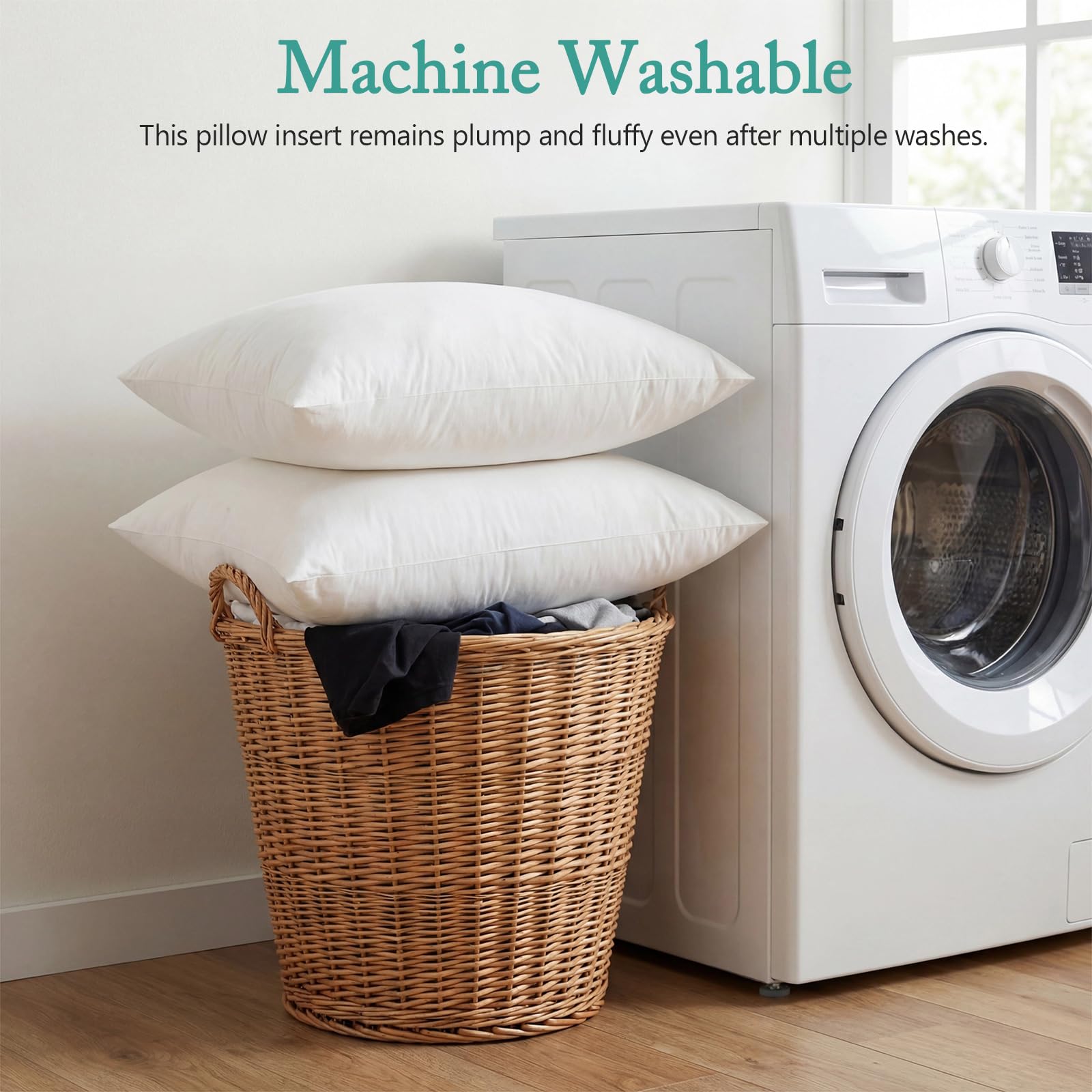 BPC machine-washable cover removal enables easy care and longevity