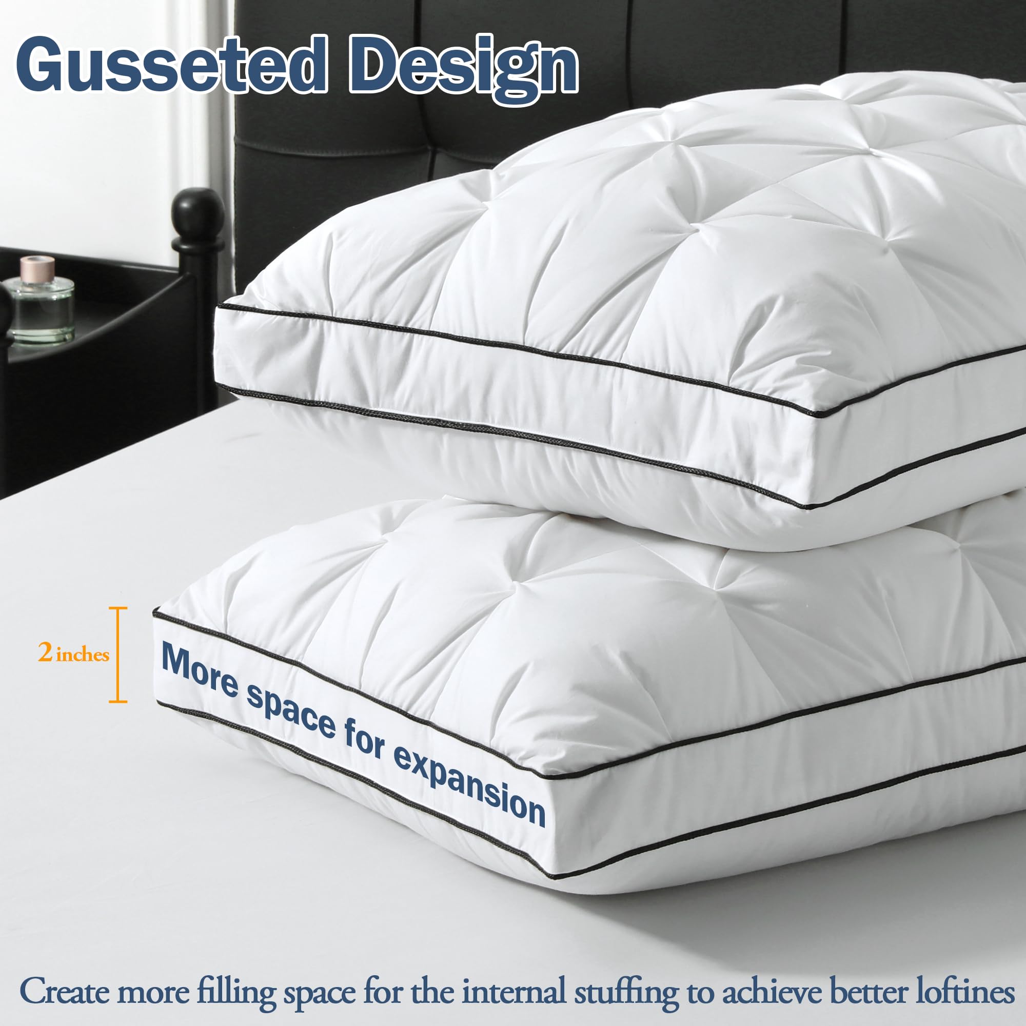 Close-up of organic cotton cover by BPC emphasizing softness and airflow