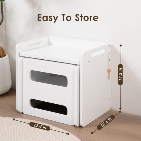 bpmfkid chair compact storage white keeps play area tidy and easy to store.
