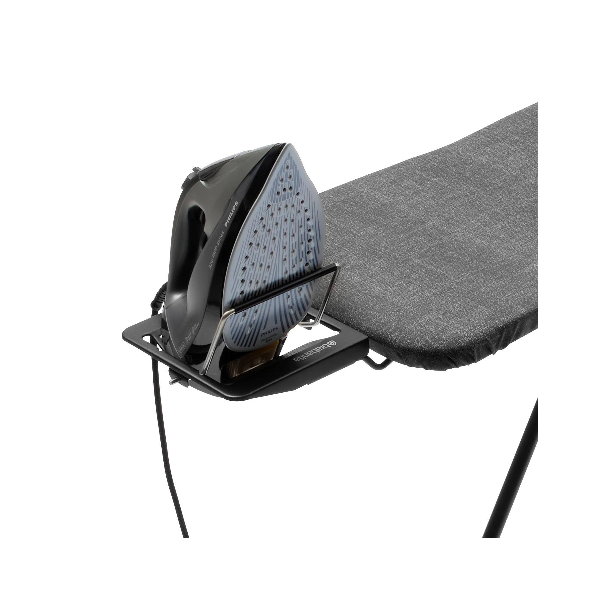 Brabantia Comfort ironing board left and right-handed iron rest suitable for both hands