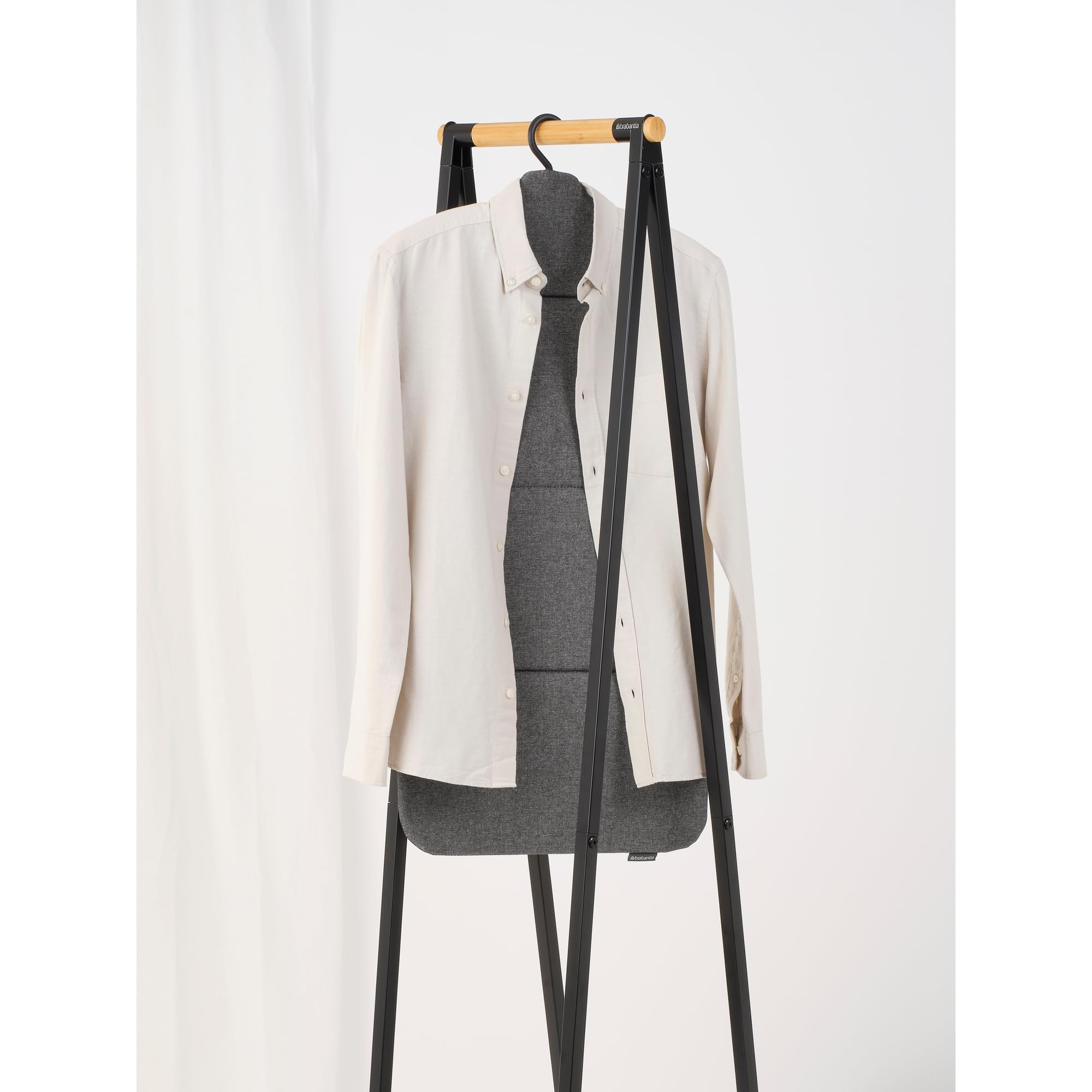 Brabantia Steam Board compatible with clothes racks for flexible setups
