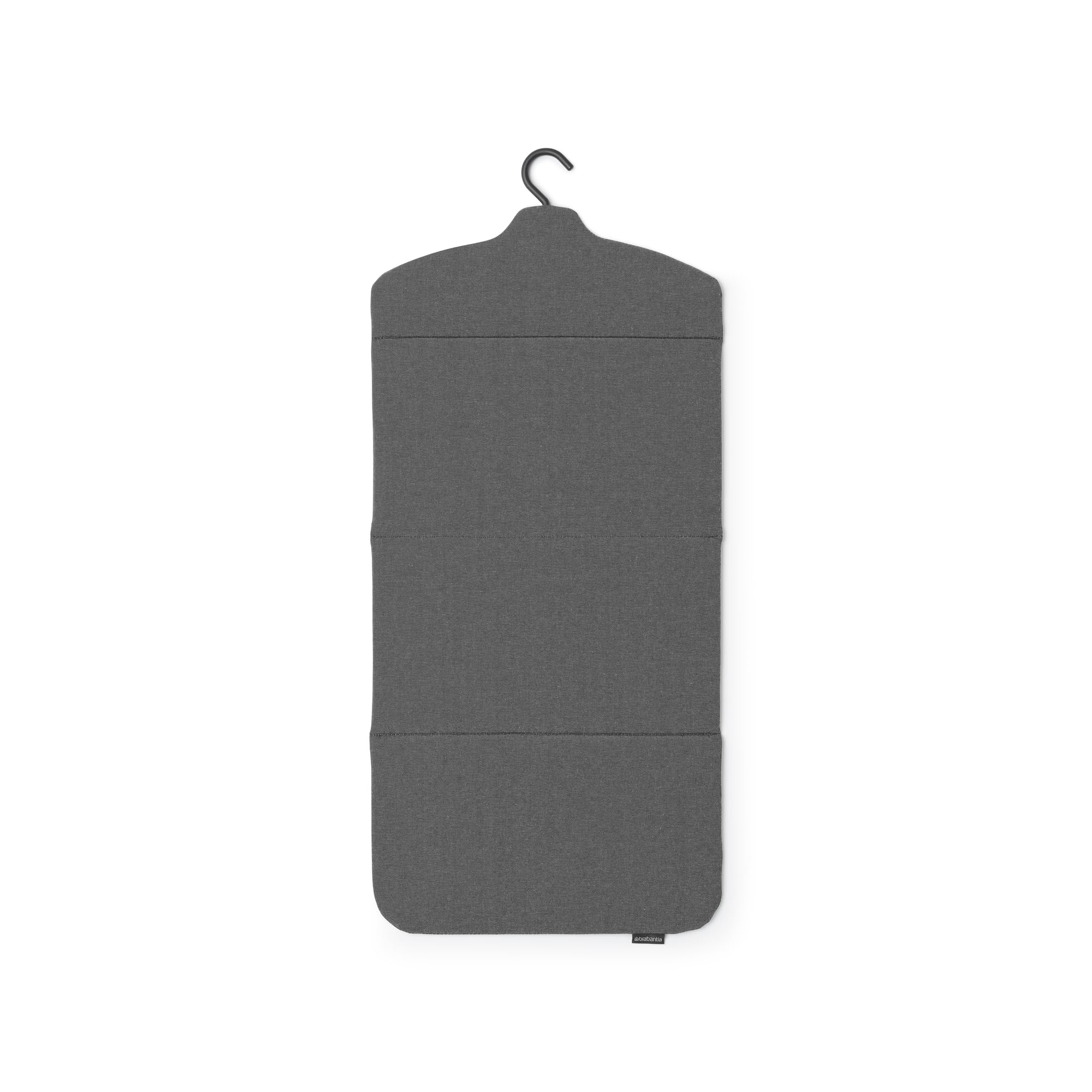 Brabantia Foldable Steam Board front view with solid surface for efficient crease removal