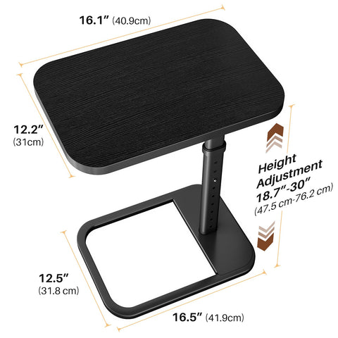 Branwick flip-top surface demonstrating easy repositioning.