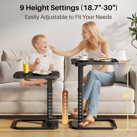 Branwick height options from 19 to 30 inches for comfort.