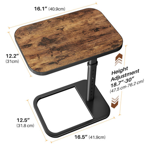 Branwick flip-top surface design with 90-degree lift for easy movement.