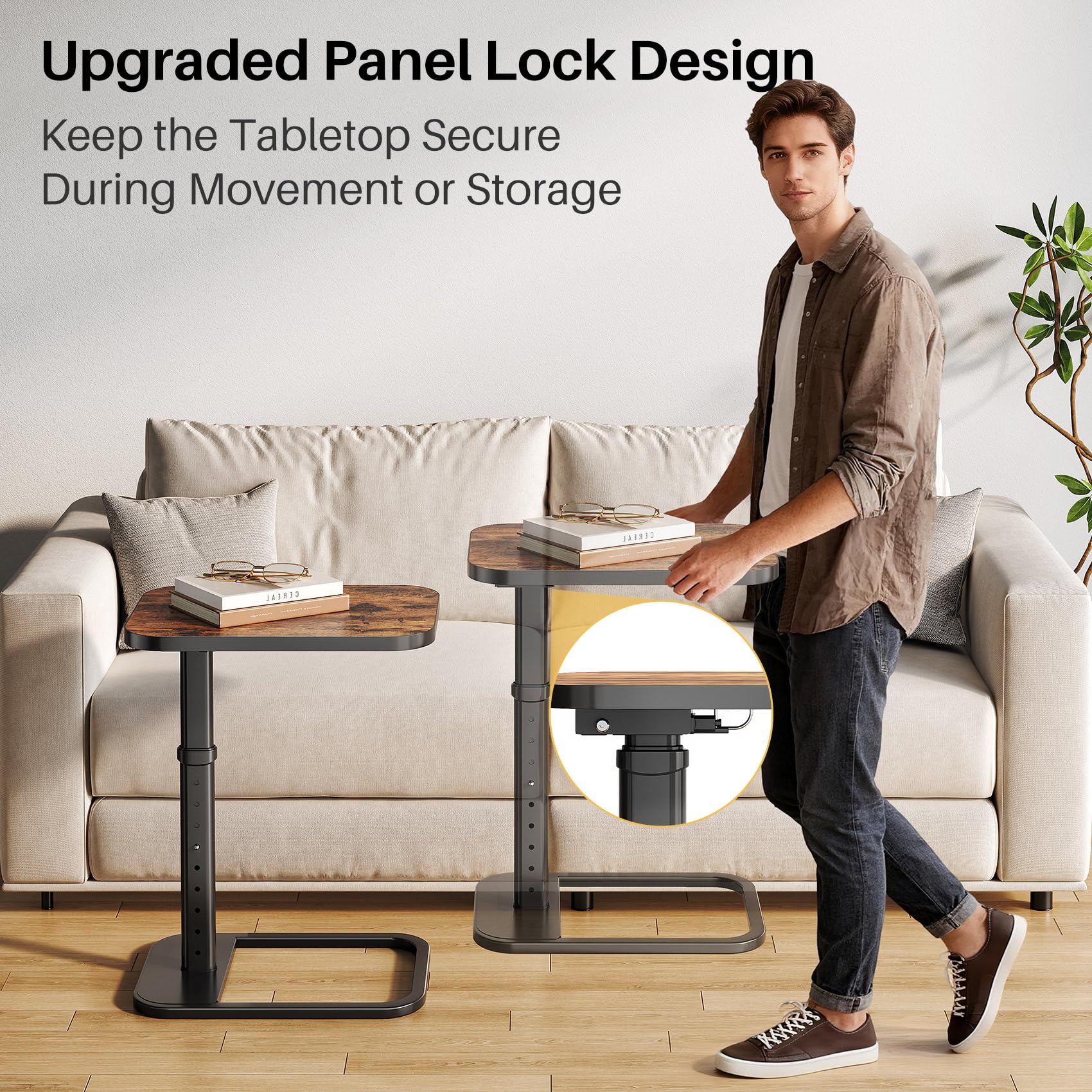 Branwick rounded-corner tray with safety-focused edges.