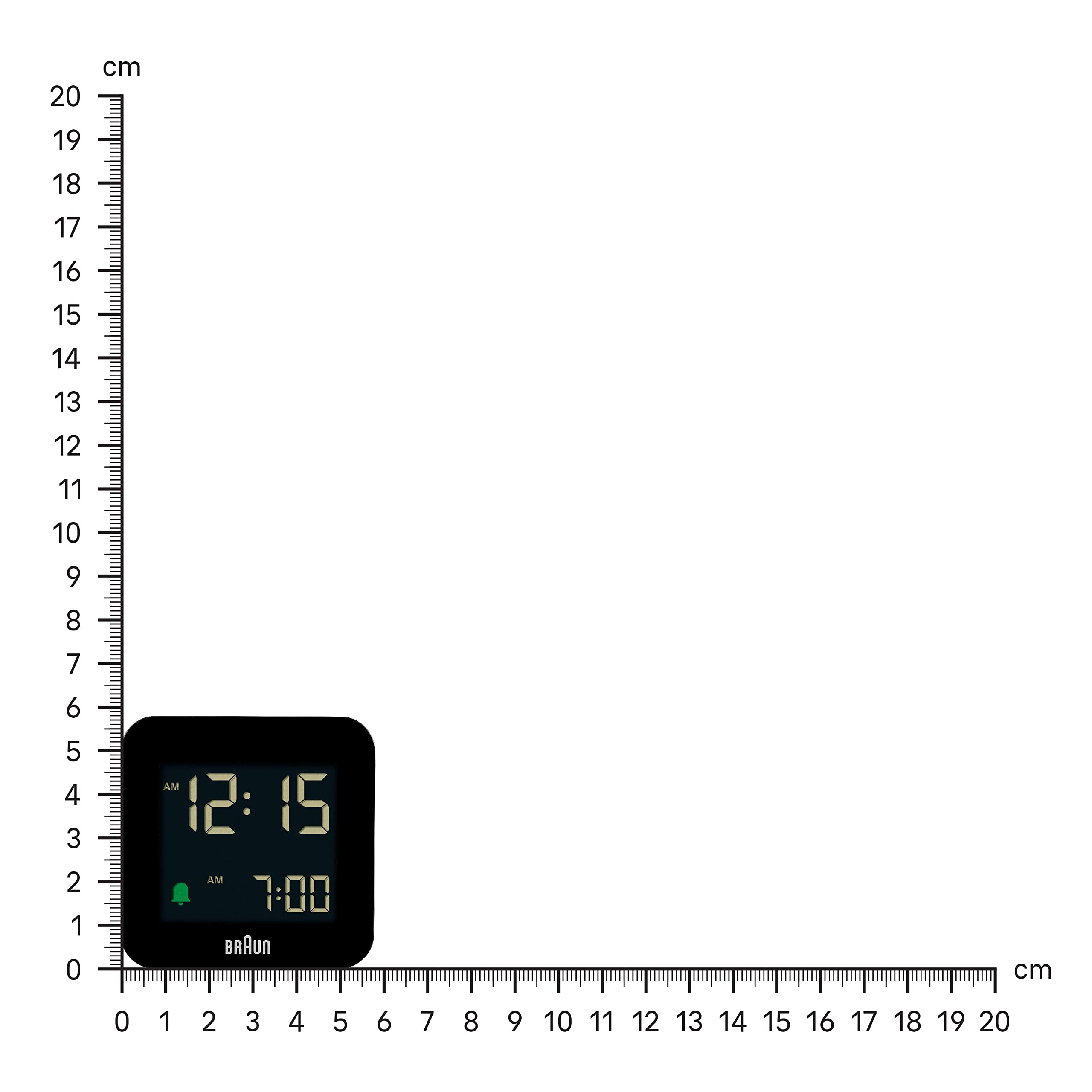 Braun BC08B 12/24 hour display option for quick time checks