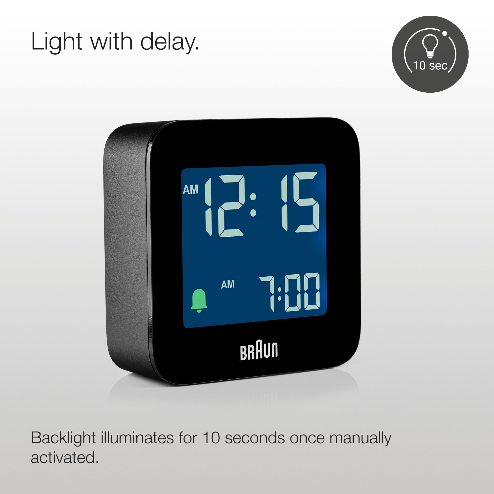 Braun BC08B crescendo beep alarm increases volume if ignored