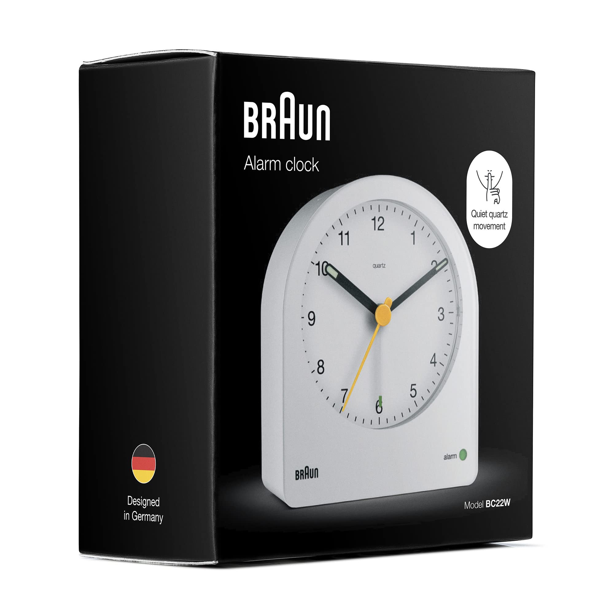 Braun BC22W battery compartment ready for 3 AA batteries