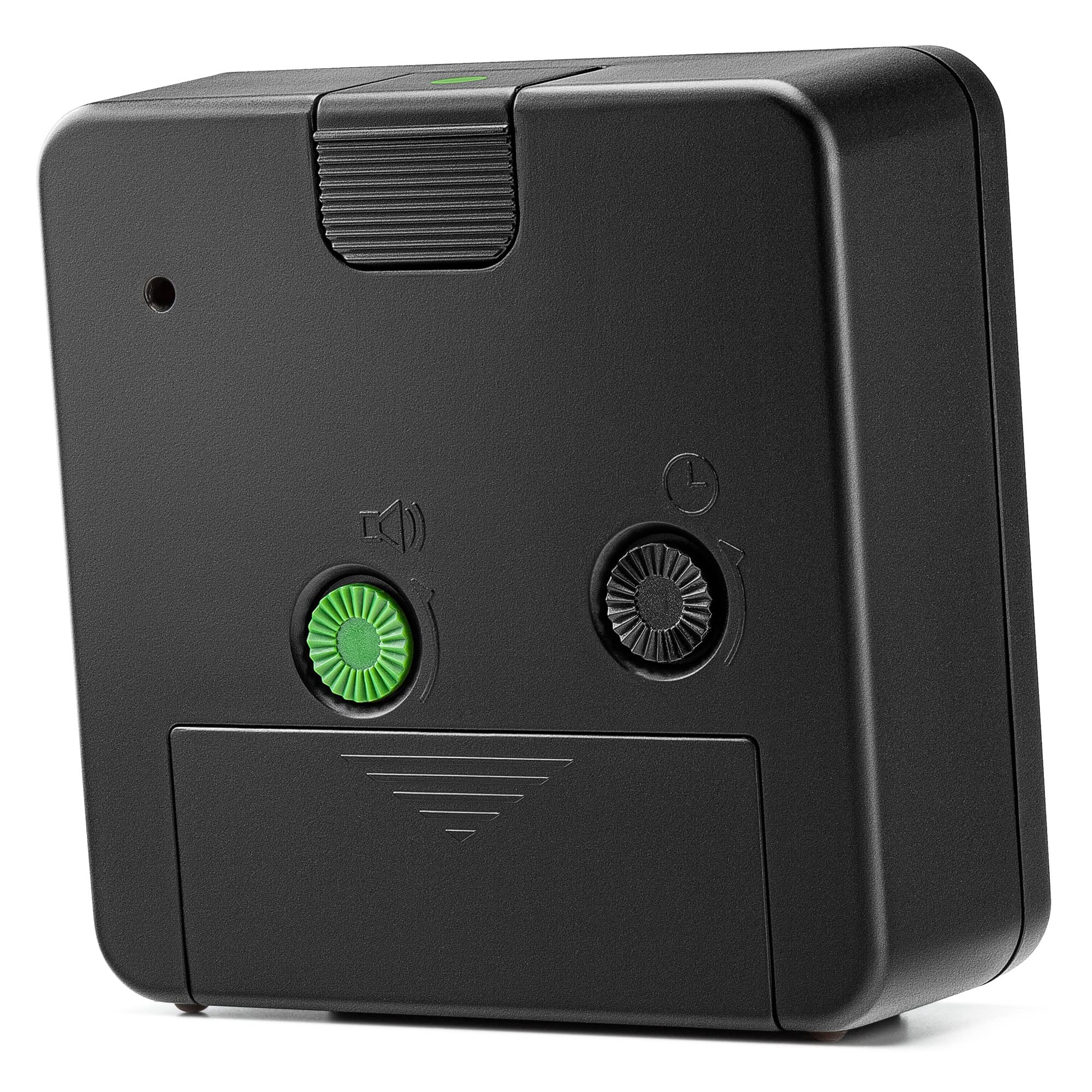 Braun Classic Alarm Clock compact-form-factor fits small nightstands