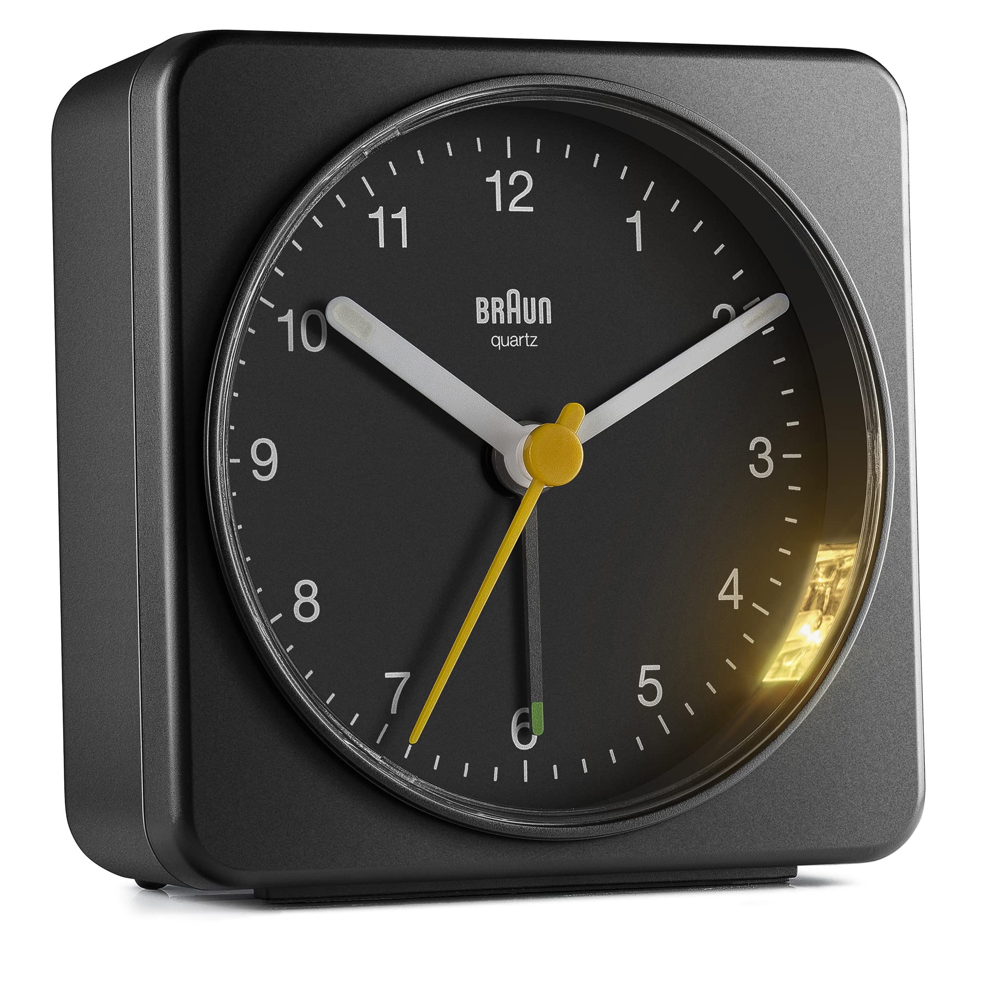 Braun Classic Alarm Clock durable-construction withstands daily use