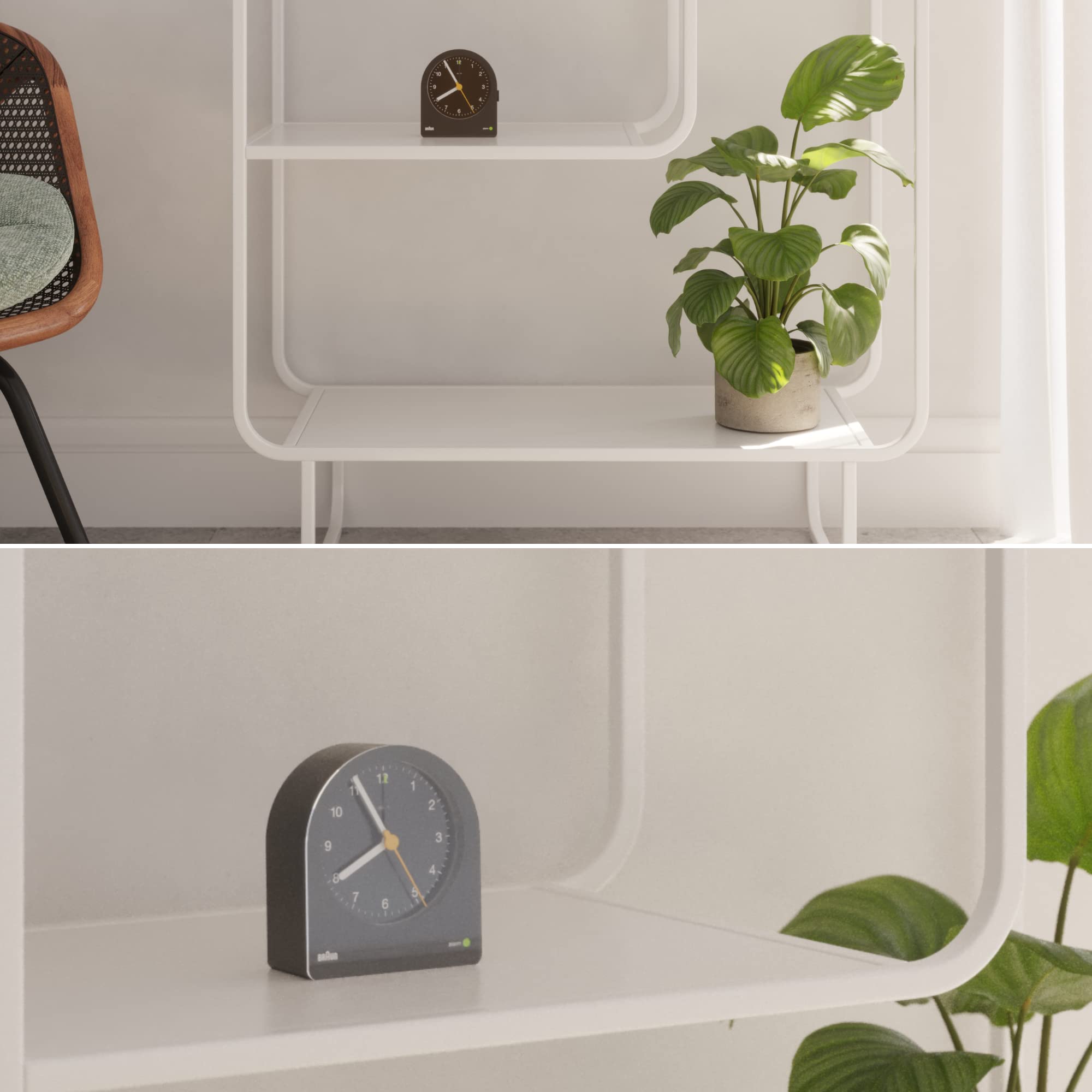 Braun BC22W continuous backlight boosts readability in dim environments