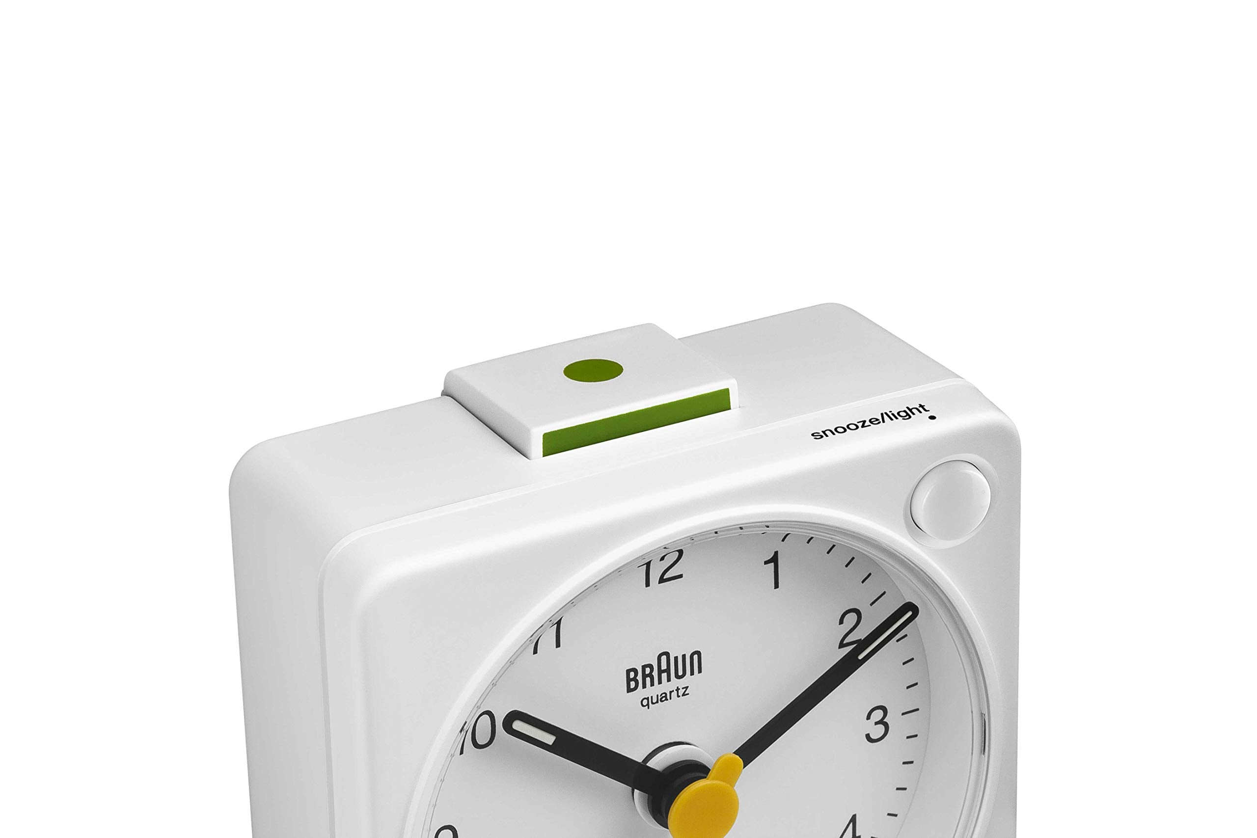 Braun BC02XW crescendo beep alarm signals attention when needed.