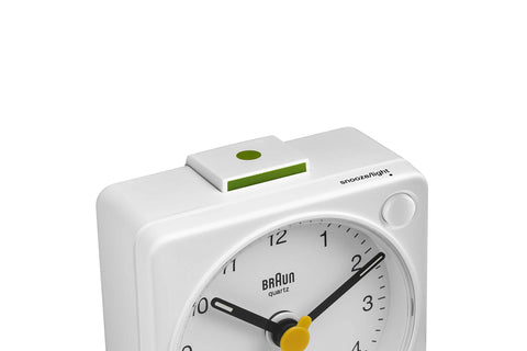 Braun BC02XW crescendo beep alarm signals attention when needed.