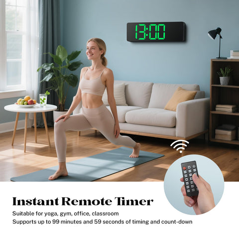 Brauthon USB-powered clock with memory backup preserves settings after power loss.