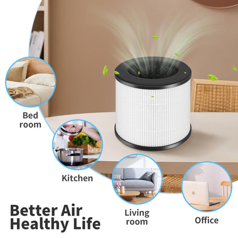 Breabetter AC300 activated carbon layer reduces odors.