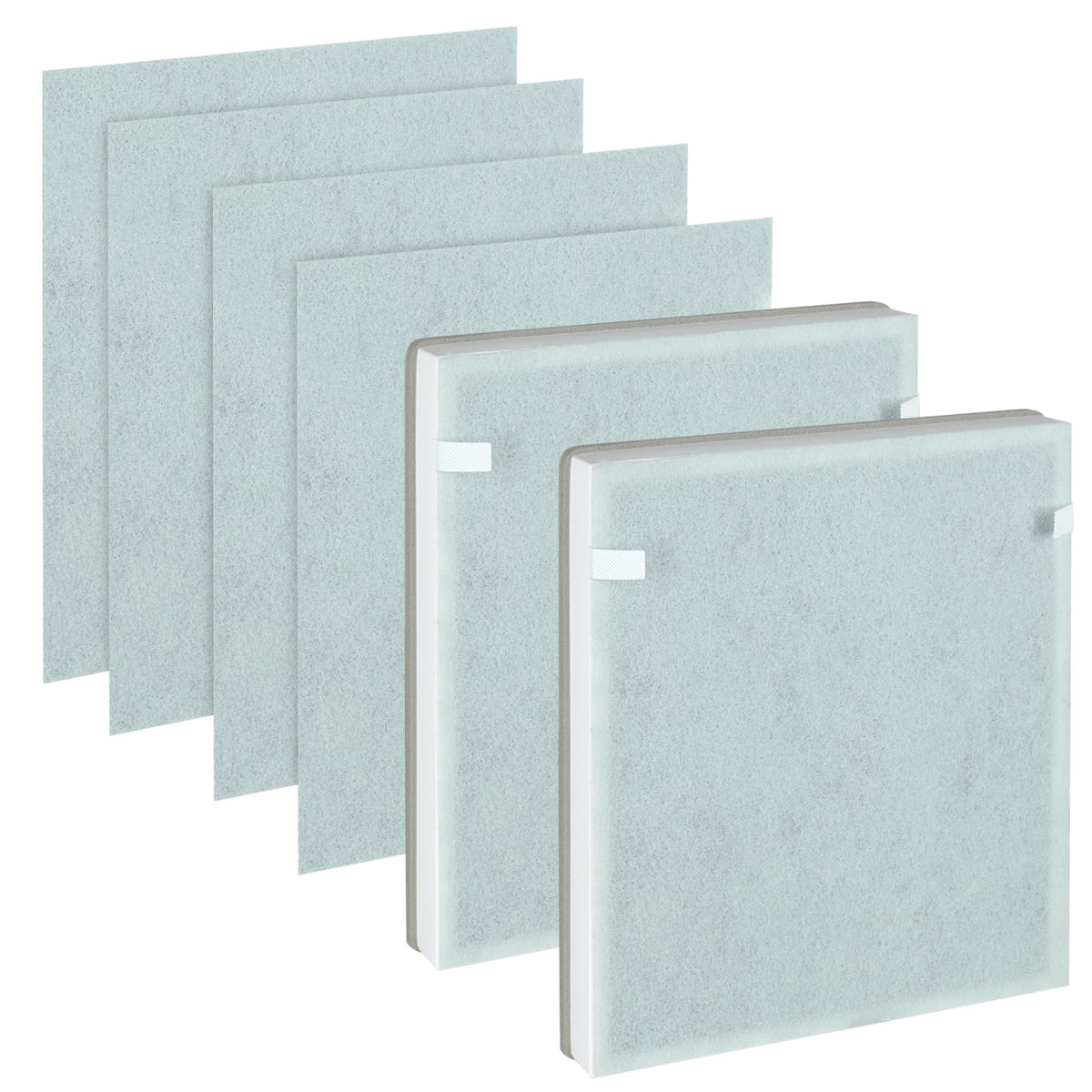 Breabetter replacement filter two-pack for Govee H7123 and Homvana H211/H211S; easy maintenance.