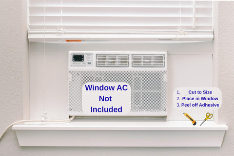 Breeze Stop reduces noise and light around the unit