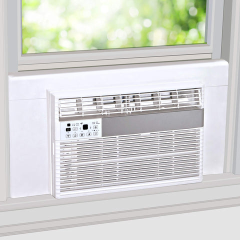 Breeze Stop surround insulation side panel white, improves draft control for windows.