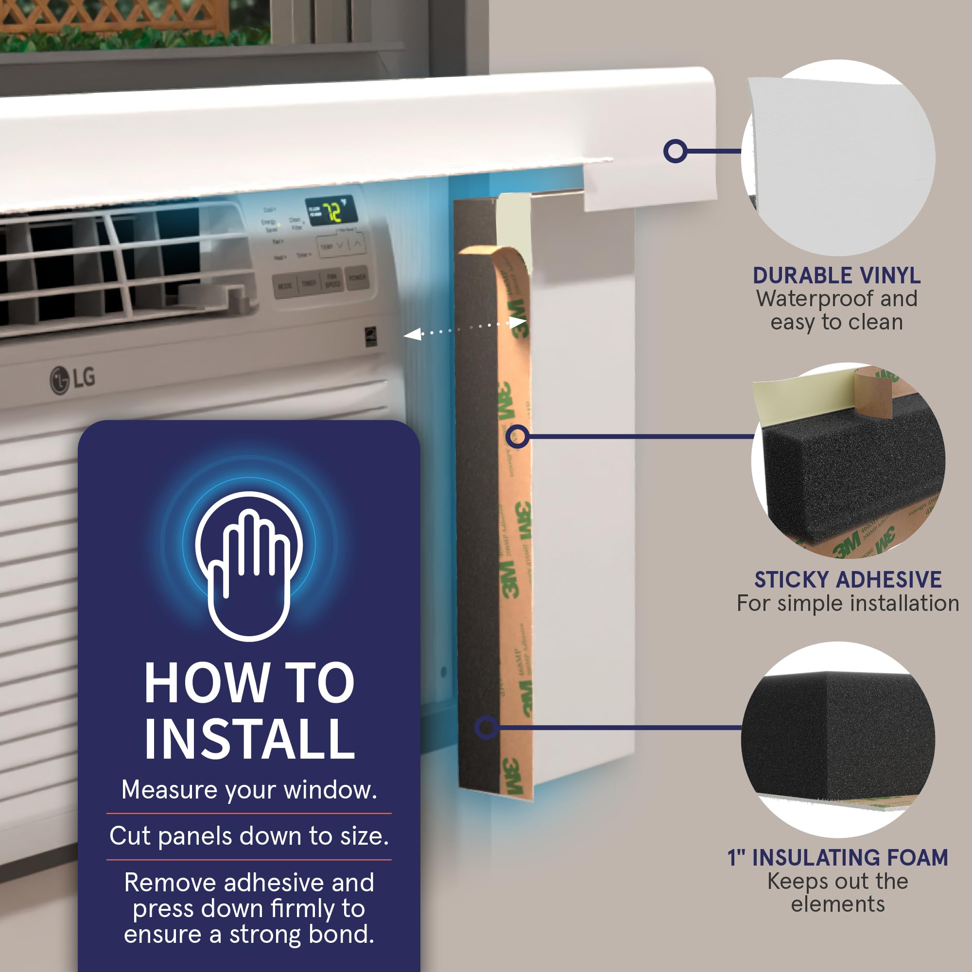 Breeze Stop fits 36-40 inch windows for versatile use