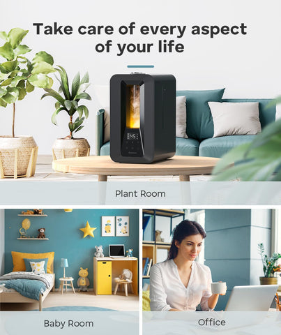 BREEZOME 6L humidifier easy-to-clean top-fill design