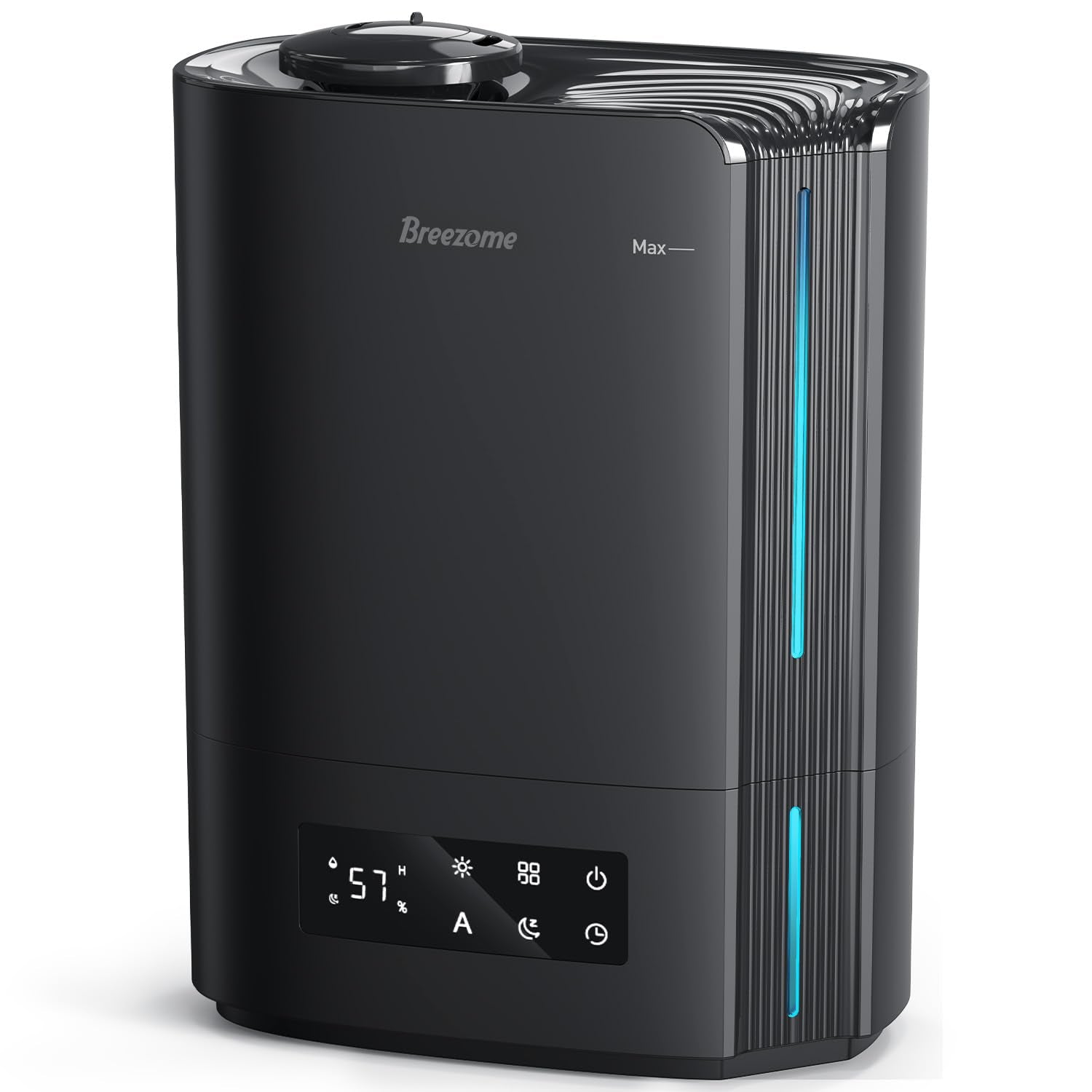 BREEZOME 6L humidifier top-fill design for easy refills in any room.