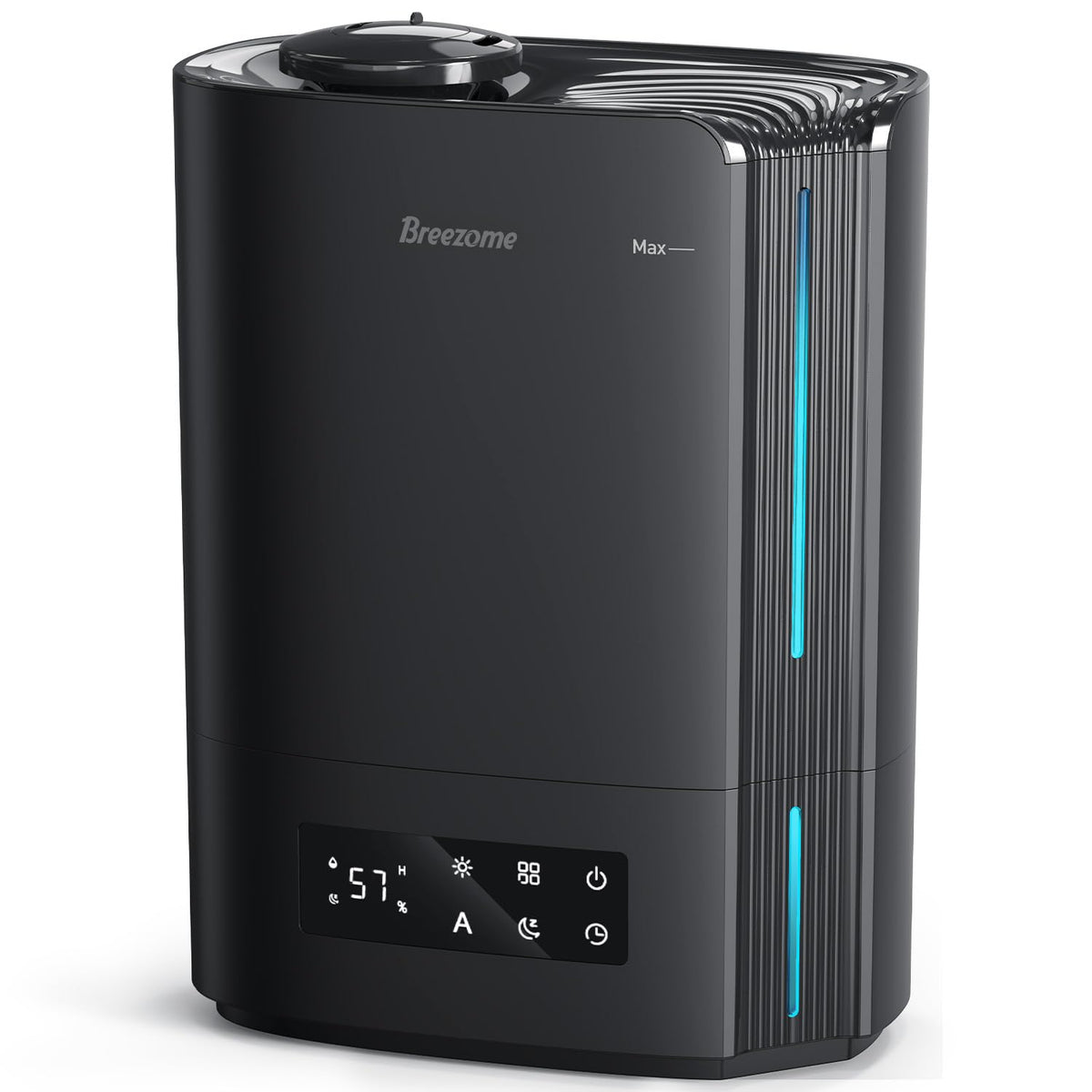 BREEZOME 6L humidifier top-fill design for easy refills in any room.