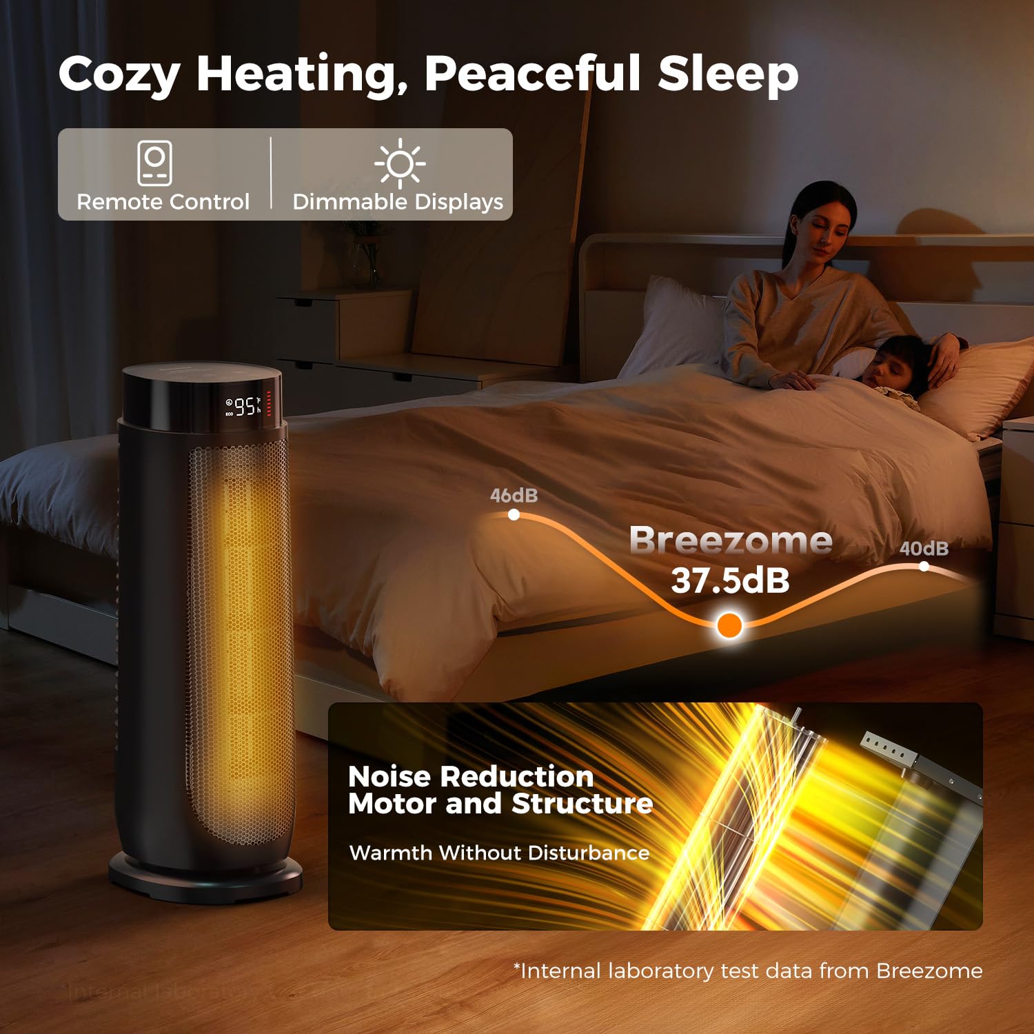 BREEZOME breezome-quiet-operation operates with low noise.