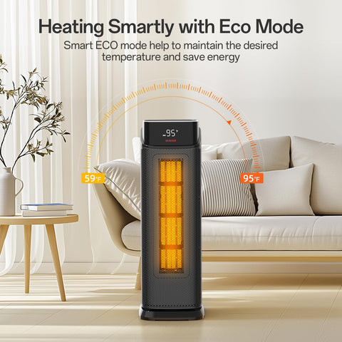 BREEZOME space heater safety features illustrate reliable protection during long sessions.
