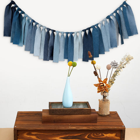 Breling denim banner assembly pack demonstrates easy setup for events