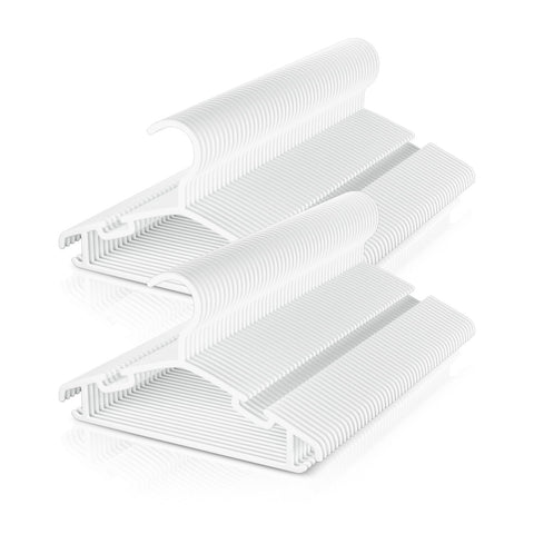 BrFoYu box of 100 baby hangers for organized closet storage.
