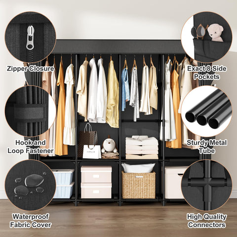 BrFoYu dust-proof cover helps maintain fabric freshness and cleanliness.