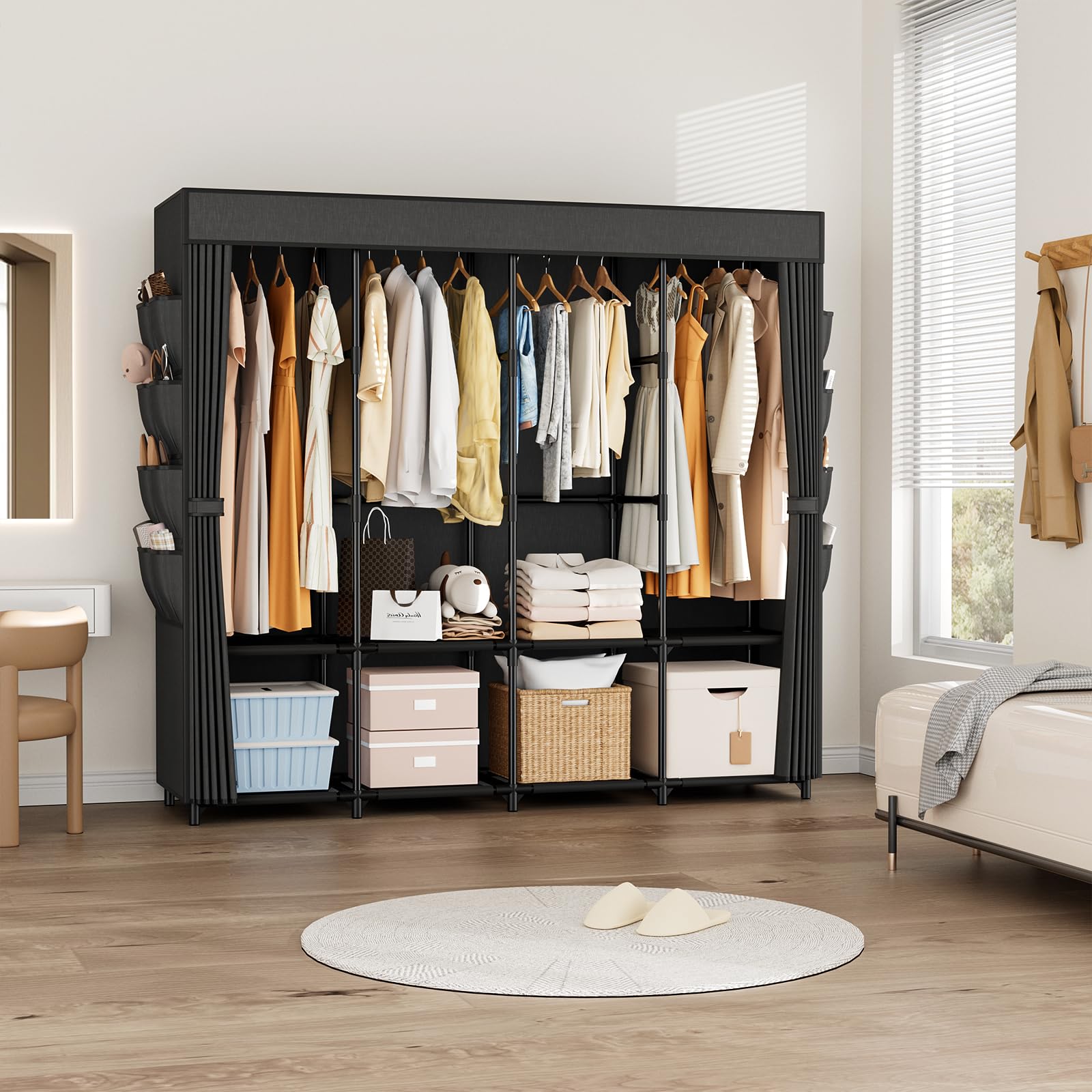 BrFoYu room-fit design fits small spaces and tight corners.