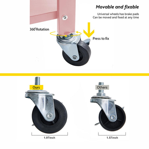 BRIAN AND DANY foldable storage shelf in compact mode saves space.