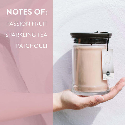 Bridgewater Sweet Grace jar close-up highlighting rich fragrance notes