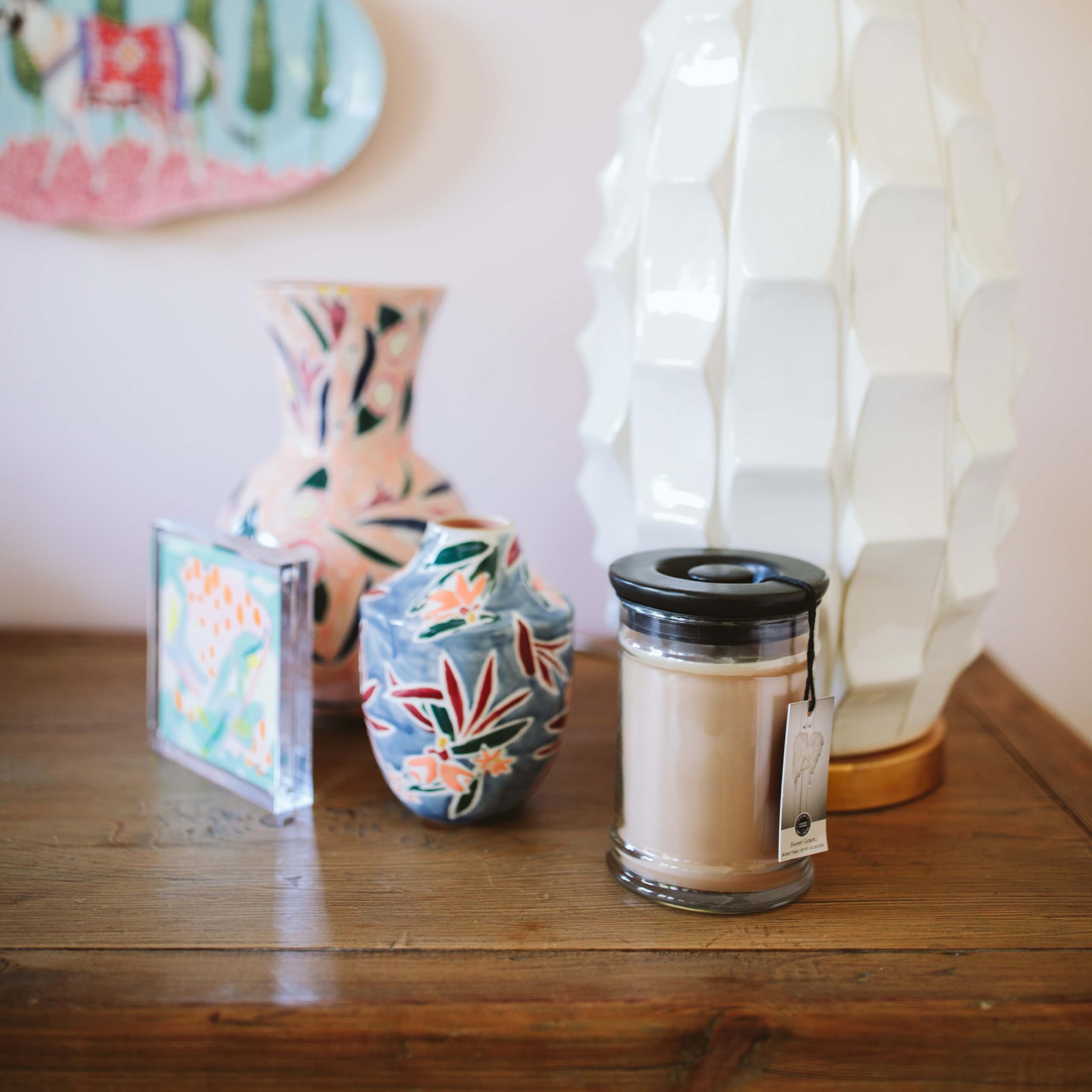 Bridgewater Sweet Grace jar unboxing with premium packaging visible