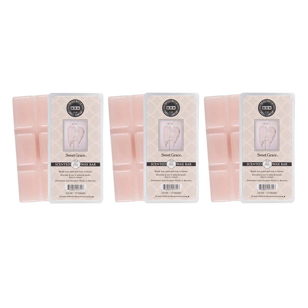 Bridgewater Sweet Grace wax bar 1: inviting aroma when used with a warmer for living spaces