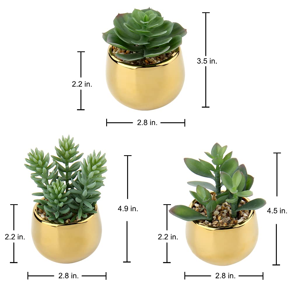 Briful set of three adds cohesive, stylish accents to small spaces.