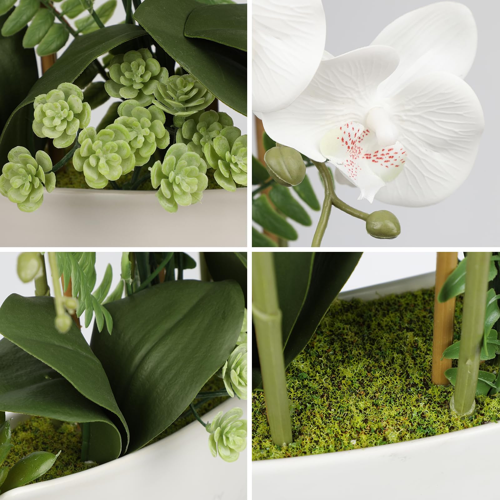 Briful adjustable stems let you shape the arrangement.