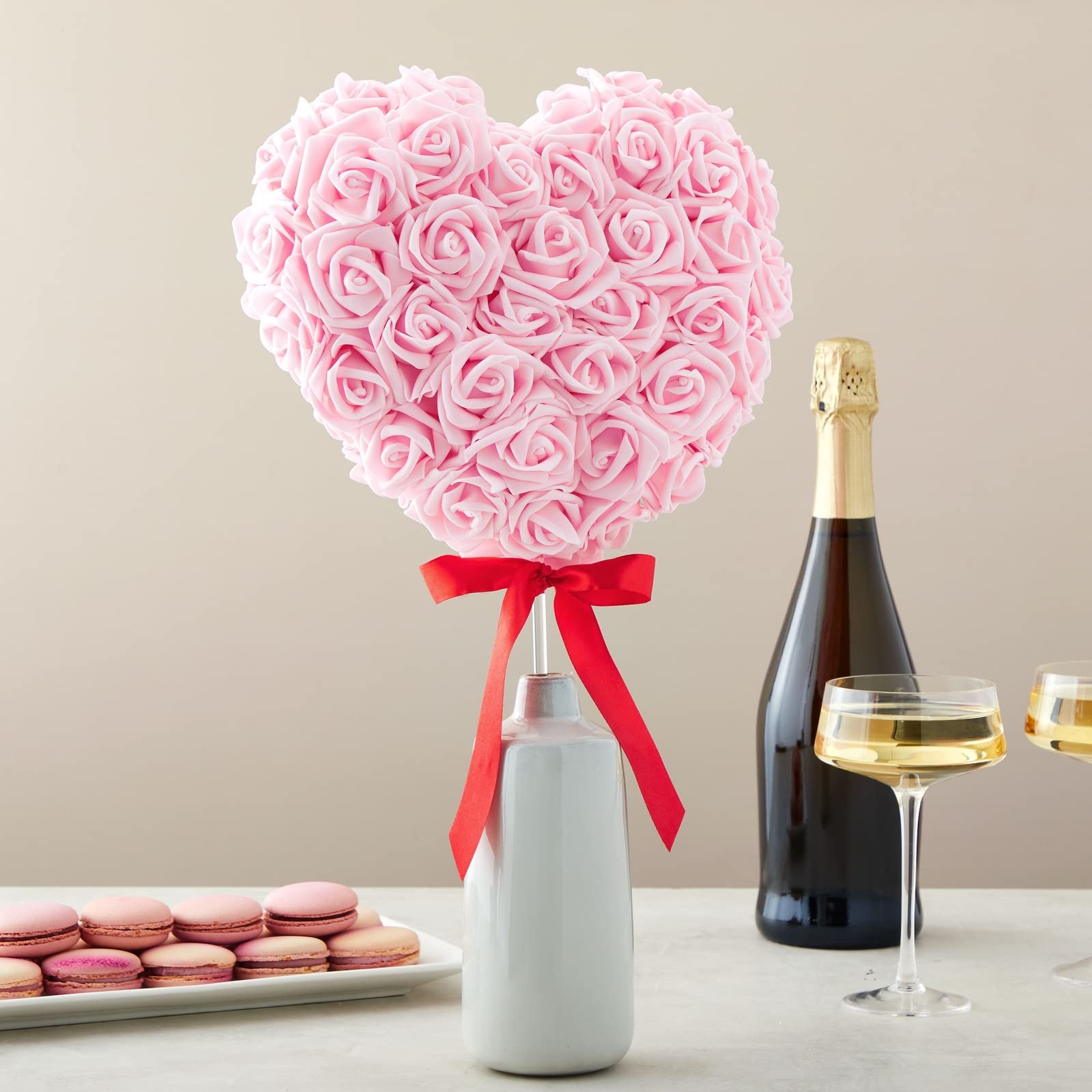 Bright Creations foam rose centrepiece rose head for table decor