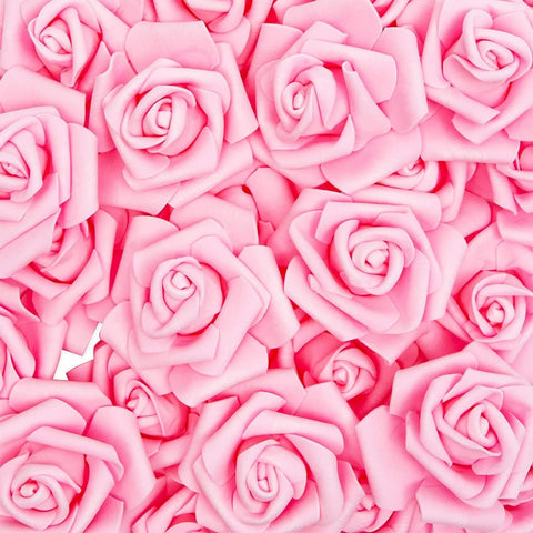 Bright Creations foam rose heads easy to attach to foam or vases