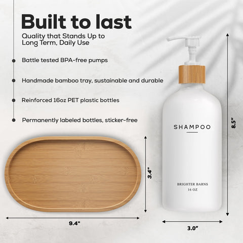 Brighter Barns bamboo tray closeup showcases handmade durability and natural style